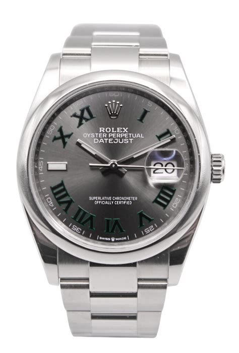 rolex wimbledon model number|rolex wimbledon 36mm price.